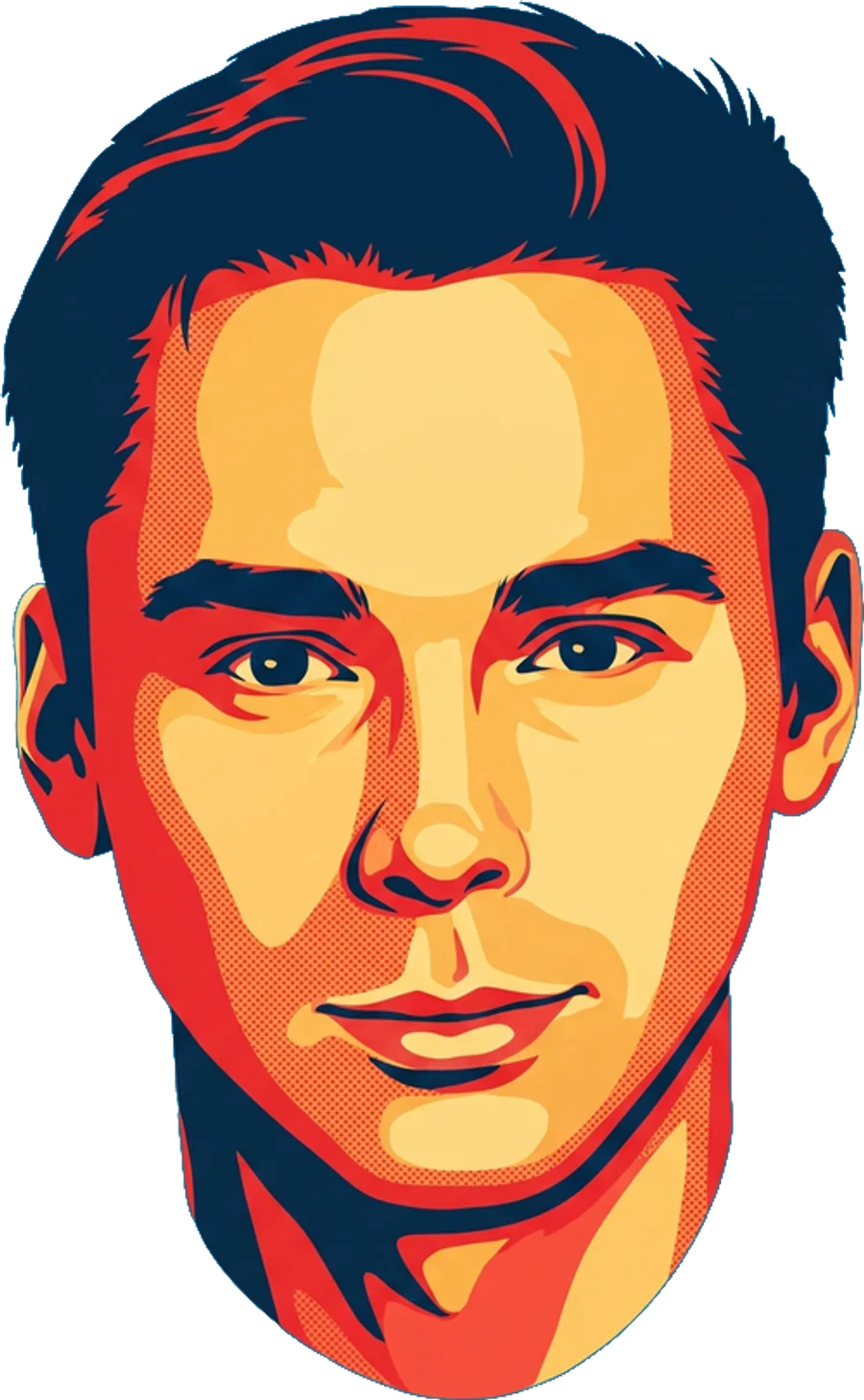 Illustriertes Portrait von Rion, dem Kopf hinter RionBuilds